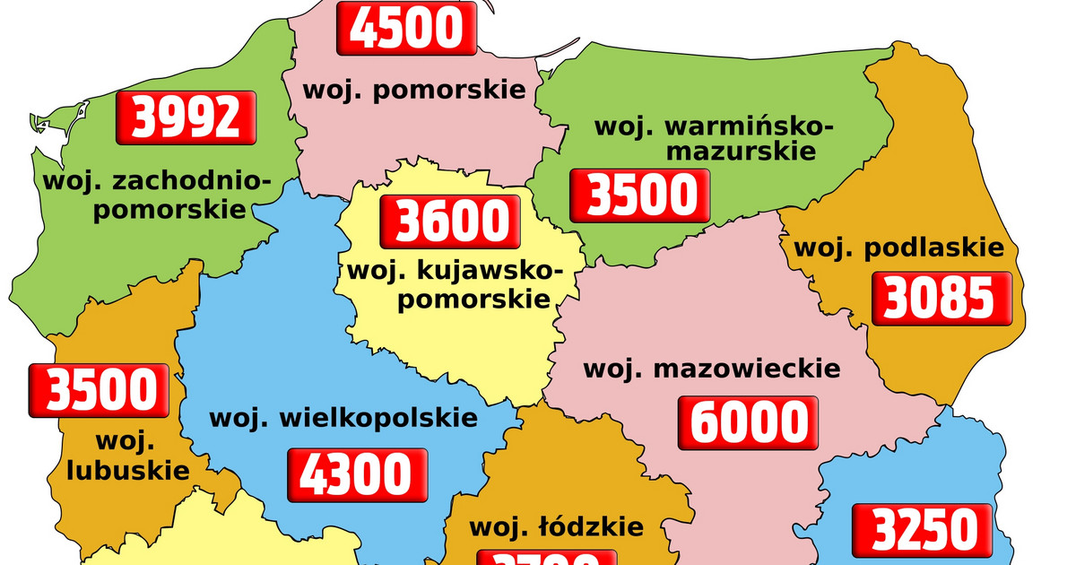 Zobacz, gdzie w Polsce najlepiej płacą