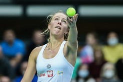 Magdalena Fręch odpadła w drugiej rundzie turnieju w Charleston