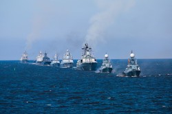 Rosja pręży muskuły pod polską granicą. Ćwiczyli obronę "floty cieni"