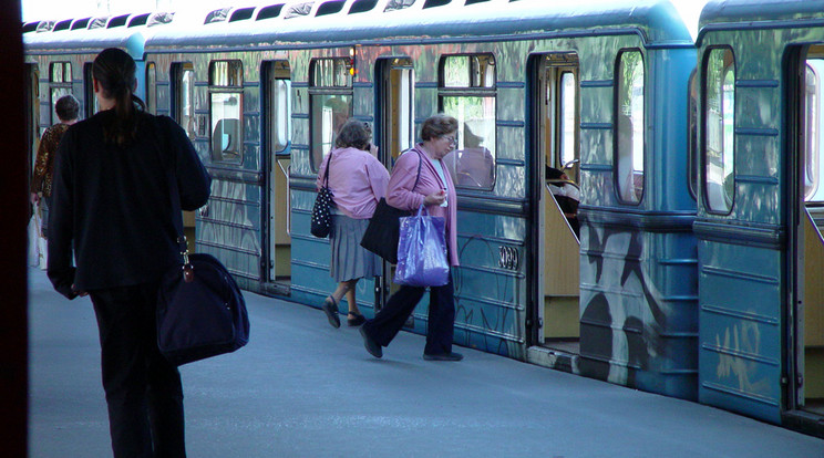 Az M3-as metró már évtizedek óta szolgálja a budapesti tömegközlekedőket / Fotó: Northfoto
