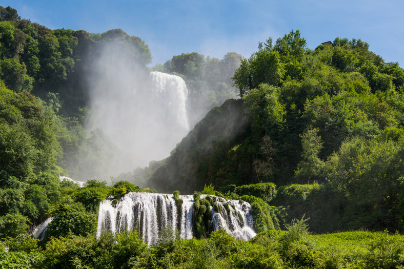 Wodospad Marmore, Umbria Włochy