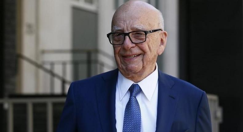 Media mogul Rupert Murdoch