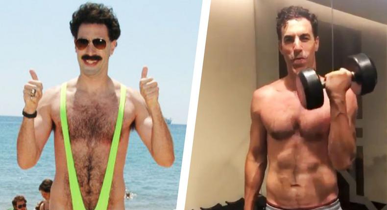 Sacha Baron Cohen Got Lean AF for 'The Spy' Role