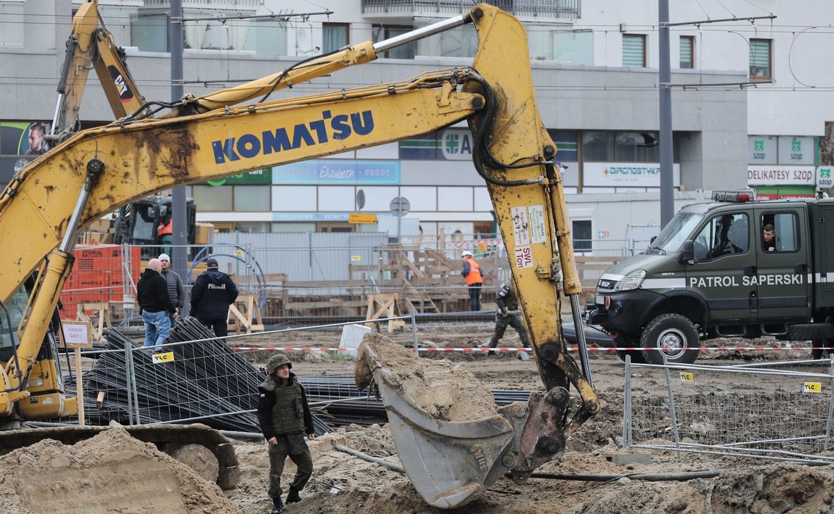 Niewybuch na terenie budowy metra. "Mogą występować utrudnienia w ruchu"
