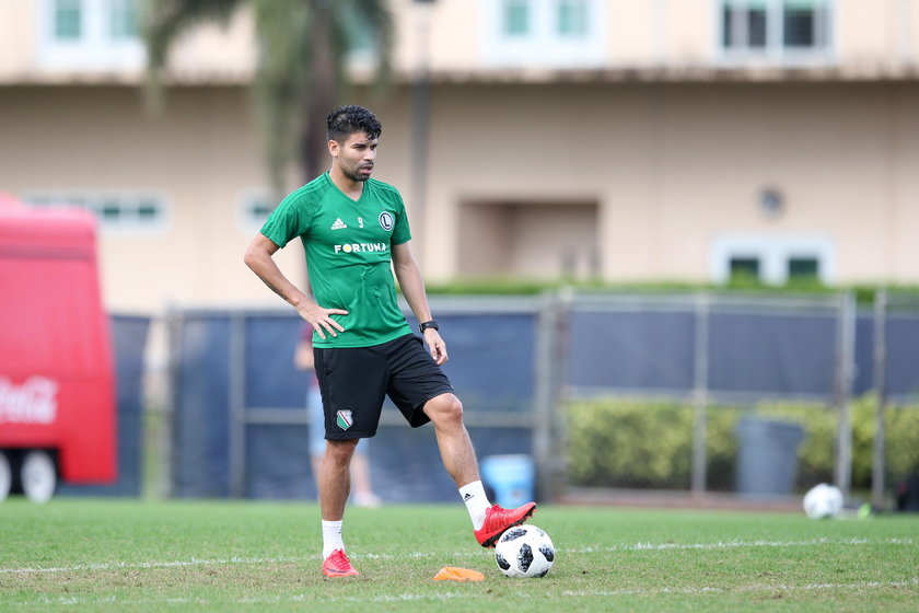 Pilka nozna. Ekstraklasa. Legia Warszawa. Trening. 12.01.2018