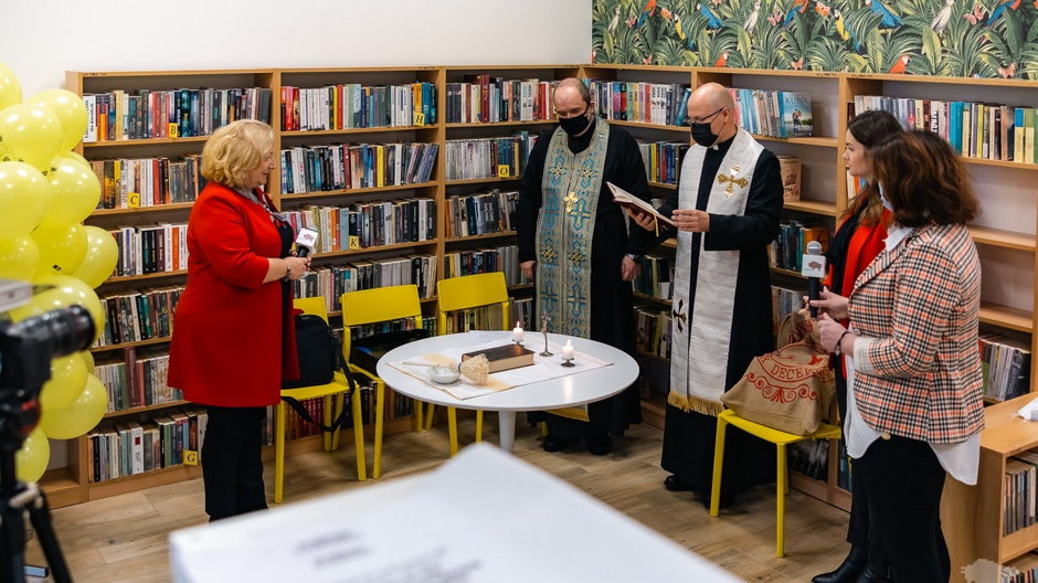 Otwarcie biblioteki [fot. K. Timoszuk UMWP]