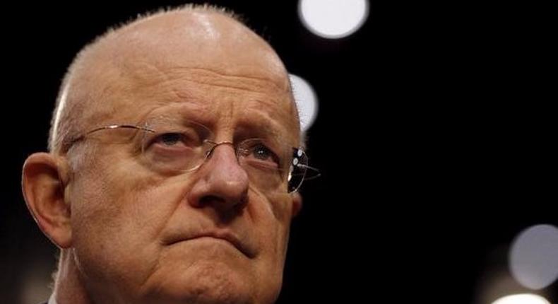 Director of National Intelligence (DNI) James Clapper testifies before a Senate Intelligence Committee hearing on Worldwide threats to America and our allies in Capitol Hill, Washington