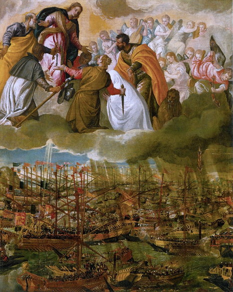 Bitwa pod Lepanto, Paolo Veronese 