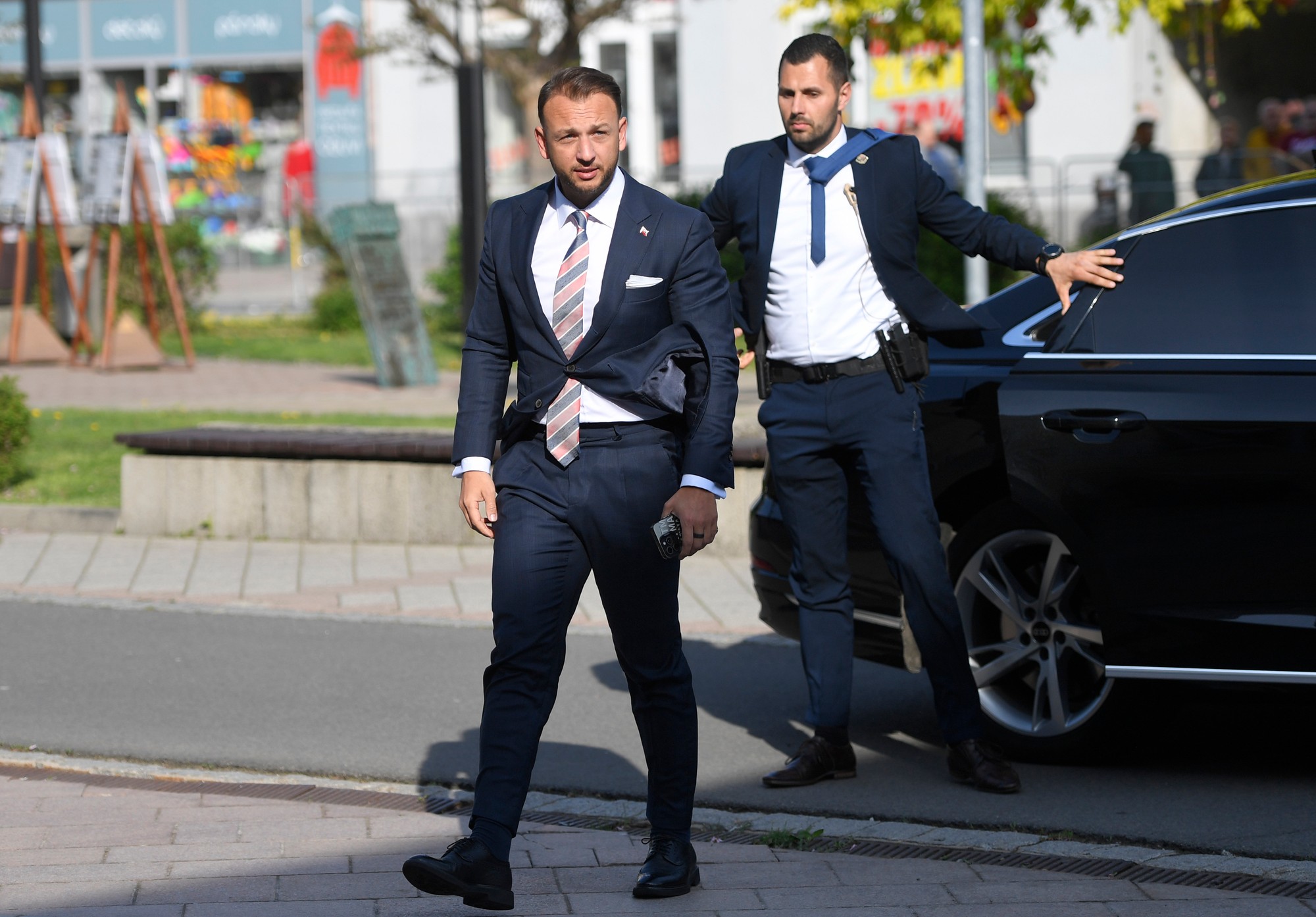 Minister vnútra SR Matúš Šutaj Eštok (Hlas-SD).