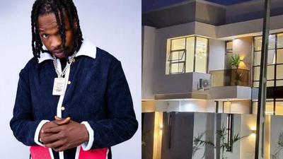 Naira Marley and his new mansion 