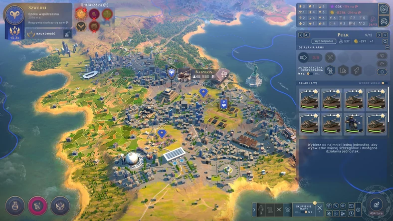 Humankind - screenshot z gry (wersja na PC)
