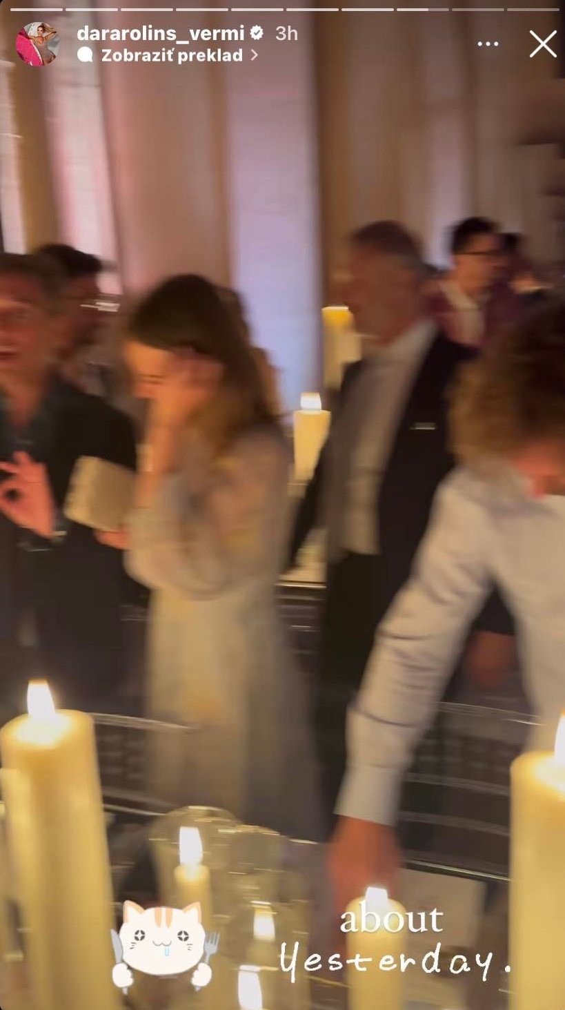 Dara Rolins si s partnerom Pavlom Nedvědom užili svadbu v Taliansku.