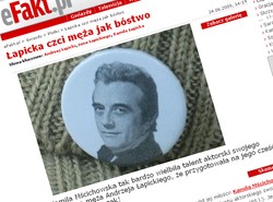 Żona Łapickiego myśli, że mąż jest młodszy?