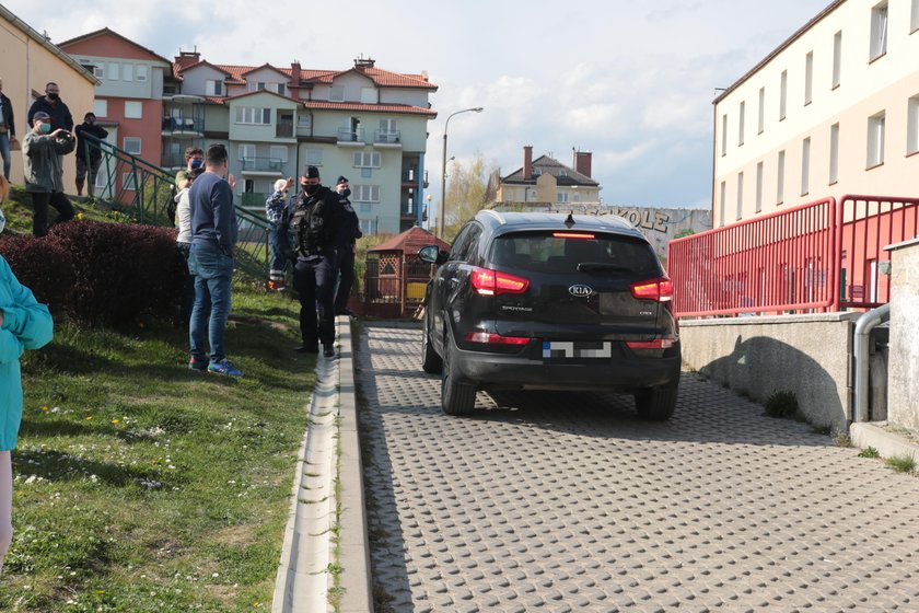 Awantura pod siedzibą spółdzielni "Ujeścisko"