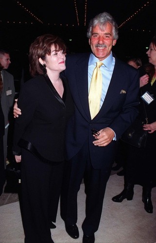Dennis Farina z żoną Marianne Cahill w 1997 roku