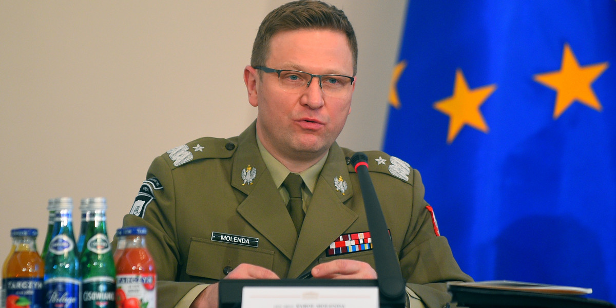 Gen. bryg. Karol Molenda. Dowódca Komponentu Wojsk Obrony Cyberprzestrzeni.