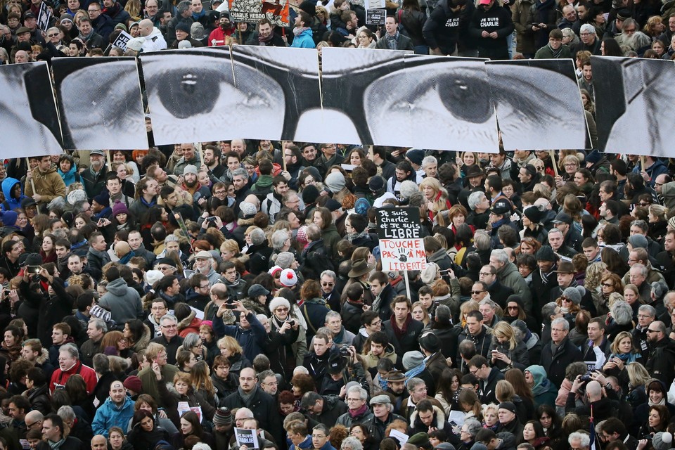 FRANCE PARIS SOLIDARITY RALLY (Mass rally for attack victims in Paris)