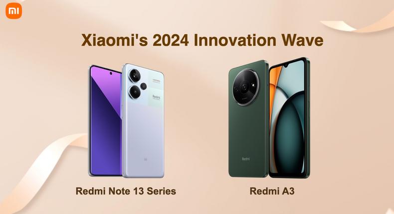 Xiaomi's 2024 Innovation Wave: Introducing Redmi Note 13 Series & Redmi A3