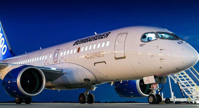 Bombardier C-Series.