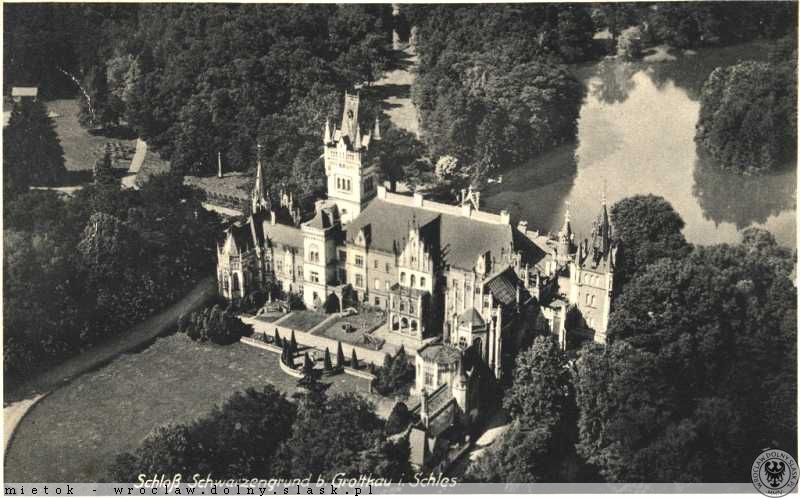 Kopice, pałac Schaffgotschów w latach 1900-1945