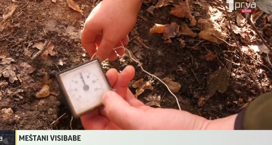 Temperatura manja za 60 stepeni