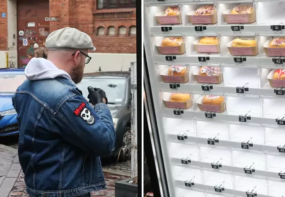 Nietypowy automat ze słodkościami w Krakowie. "Pierwszy na świecie"