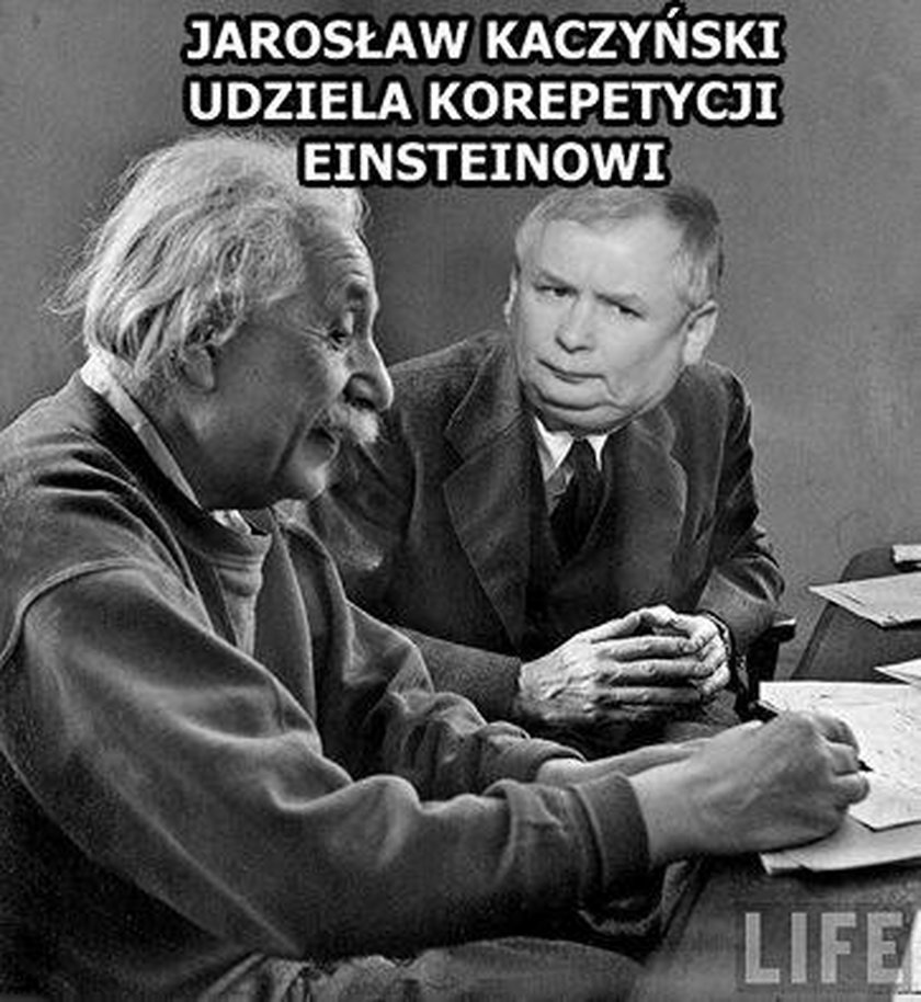 Kaczyński i Einstein