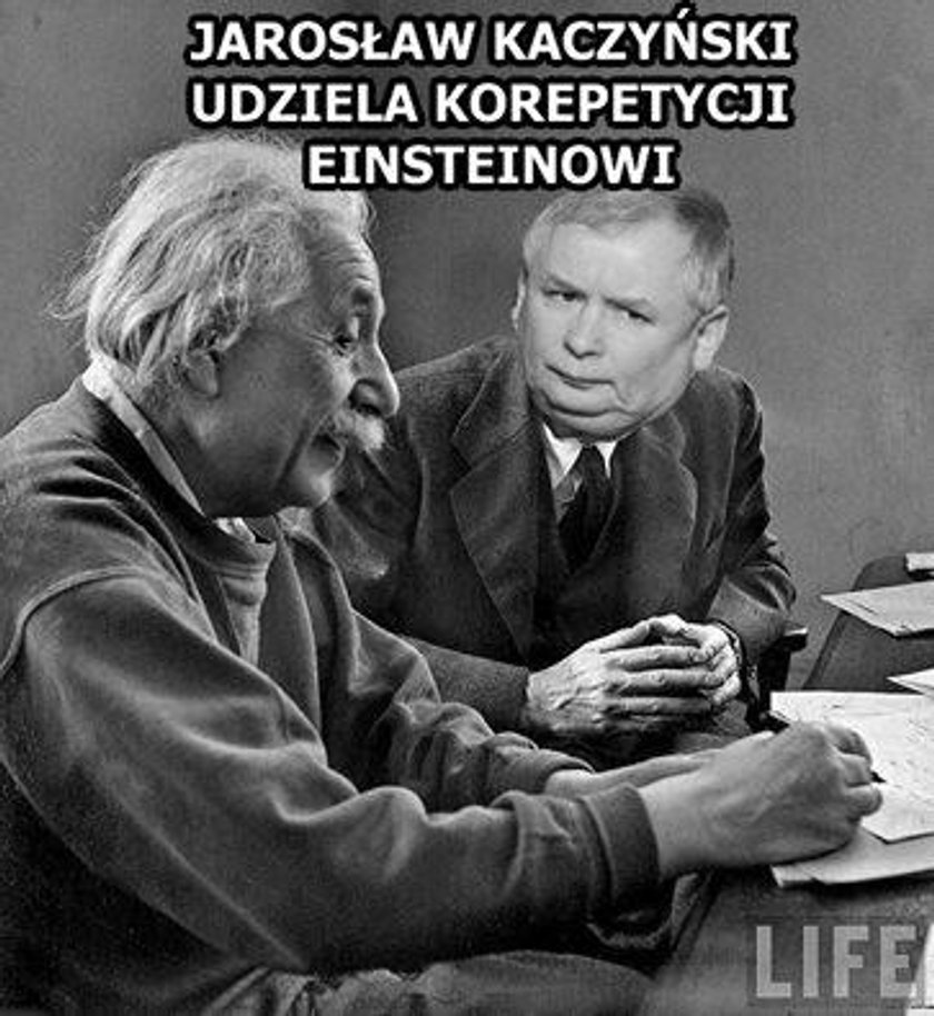 Kaczyński i Einstein