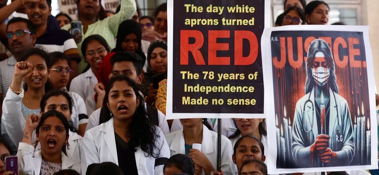 Morderstwo lekarki w Indiach. Szpitale urządziły nietypowy protest
