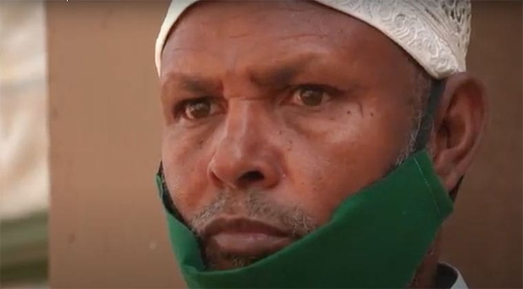 First Covid-19 patient from Isiolo County Osman Shariff, he has since recovered