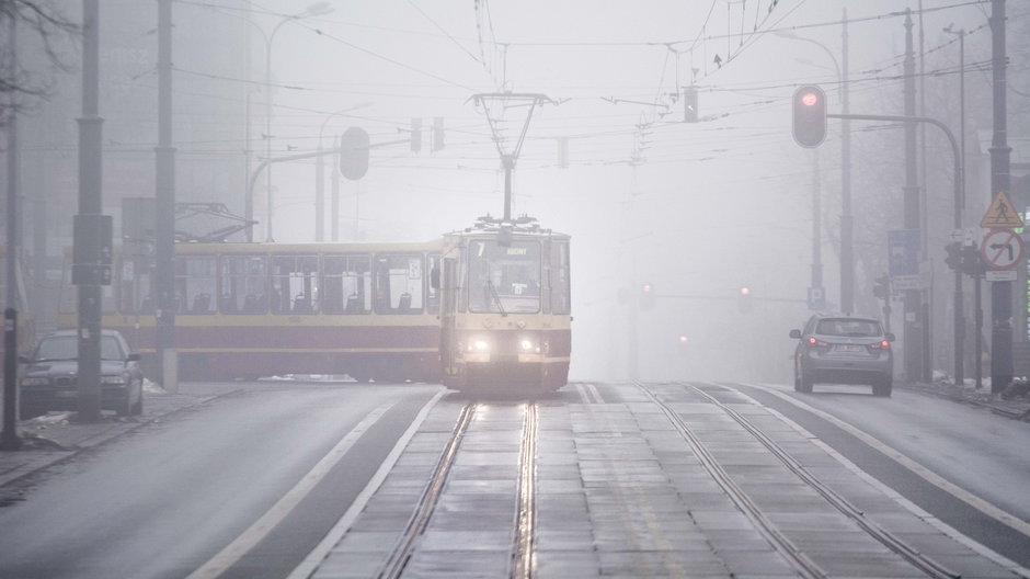 IMGW: marznące opady w Łodzi i w regionie