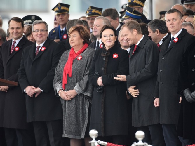 Anna i Bronisław Komorowscy