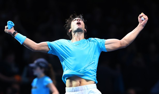 Rafael Nadal w półfinale ATP Finals w Londynie