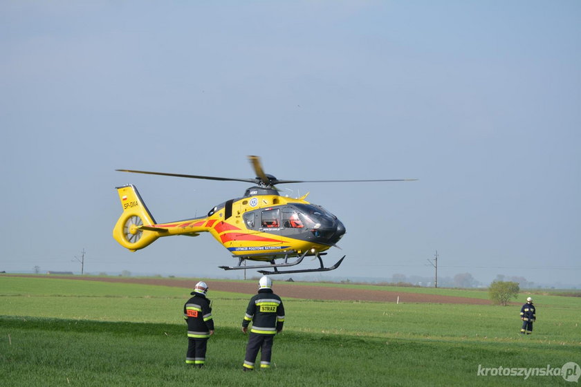 Wypadek maturzystów. Zamiast na egzamin trafili do szpitala