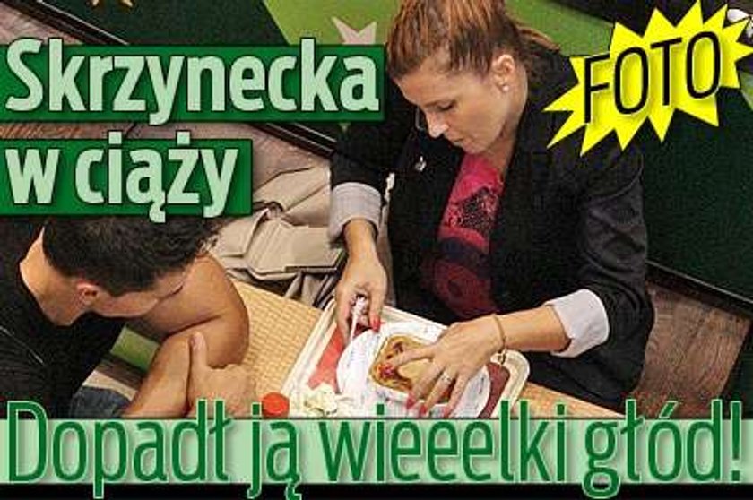 Skrzynecka w ciąży. Dopadł ją wieeelki głód!