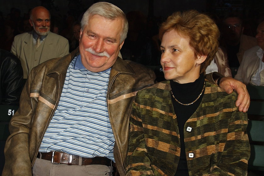 Lech i Danuta Wałęsa 