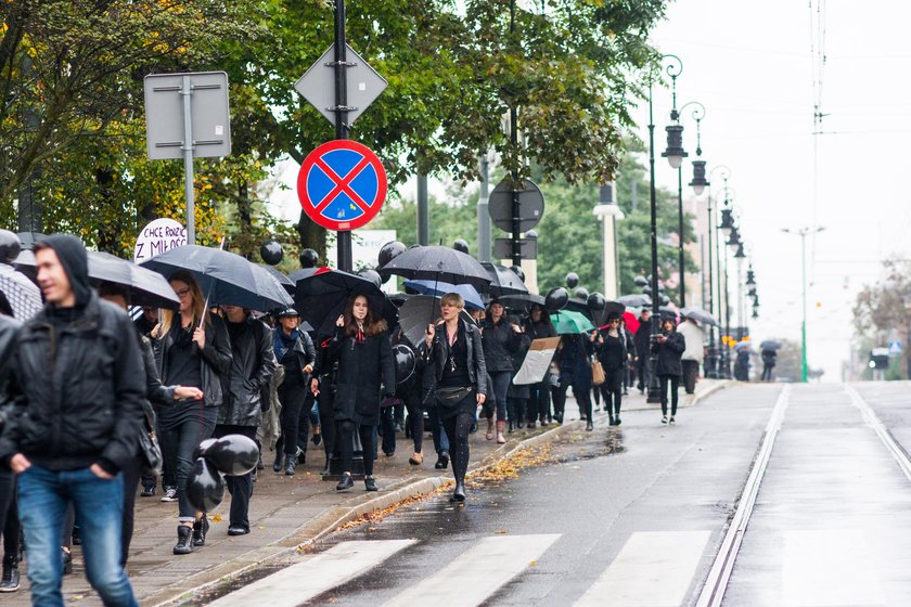 Starcia z policją podczas Czarnego Protestu