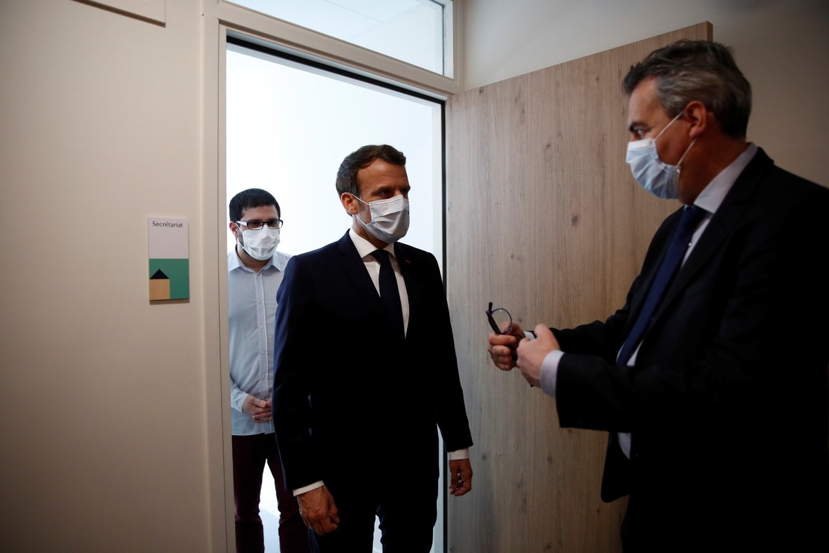 prezydent Emmanuel Macron