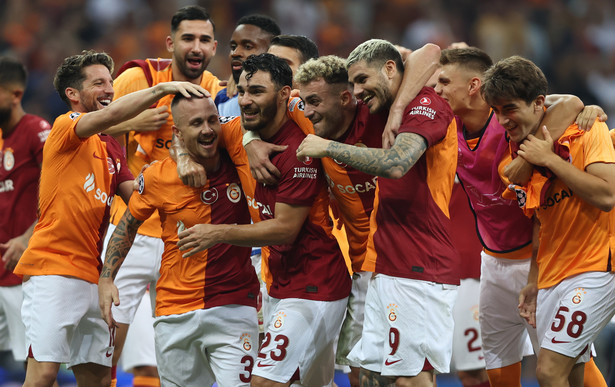 Radość piłkarzy Galatasaray