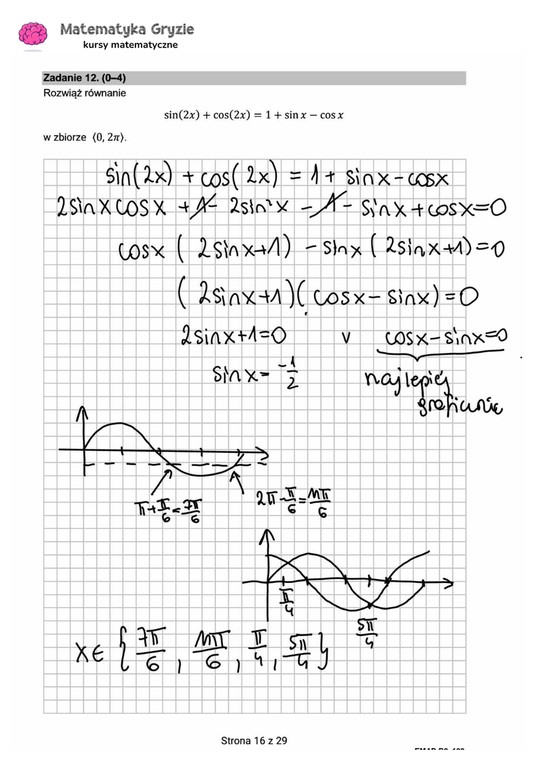 Matura 2024. Matematyka - poziom rozszerzony [ARKUSZE CKE i ODPOWIEDZI]