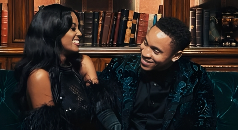 Vanessa Mdee and Rotimi