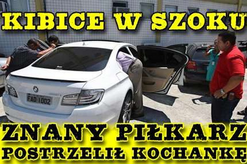 Kibice w szoku. Znany piłkarz postrzelił kochankę