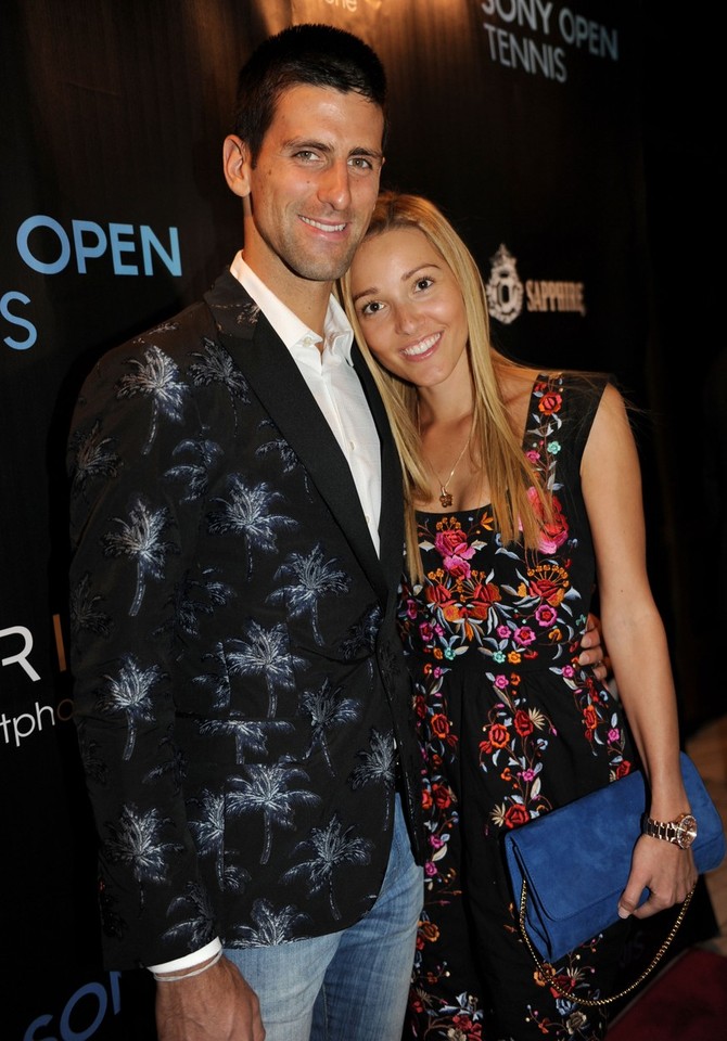 Jelena i Novak 2013. u Majamiju foto: SETH BROWARNIK/ INSTAR Images