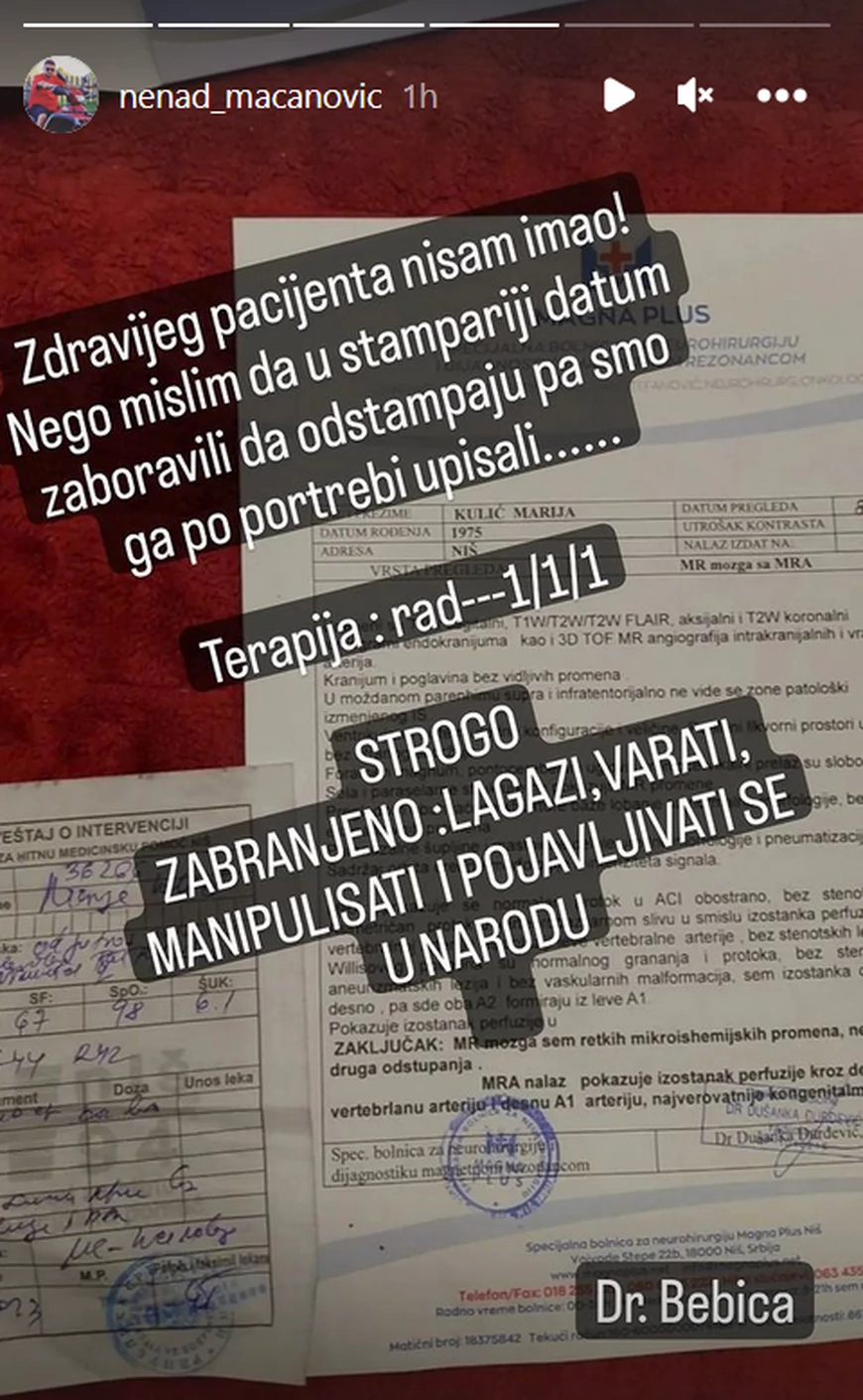 Nenad Macanović Bebica (Foto: Instagram/nenad_macanovic)