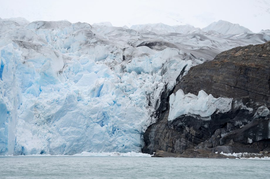 Lodowiec Perito Moreno w Patagonii.