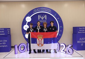 Učenici Matematičke gimnazije u Beogradu osvojili su tri bronzane medalje 