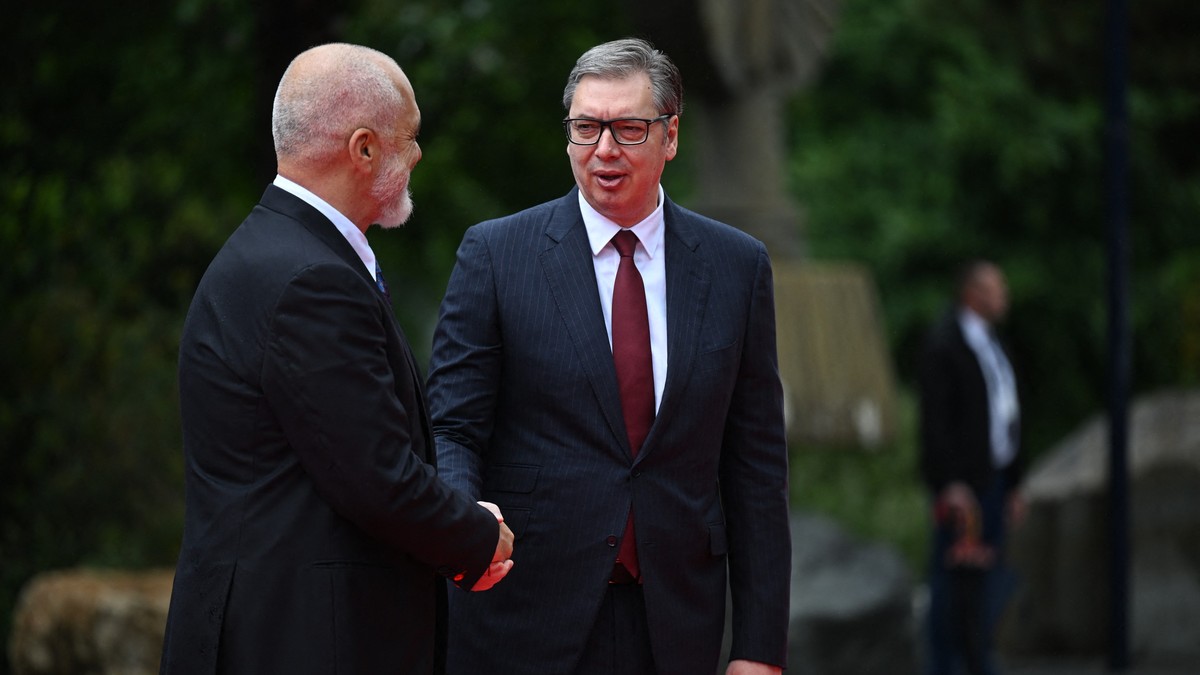 Aleksandar Vučić i Edi Rama