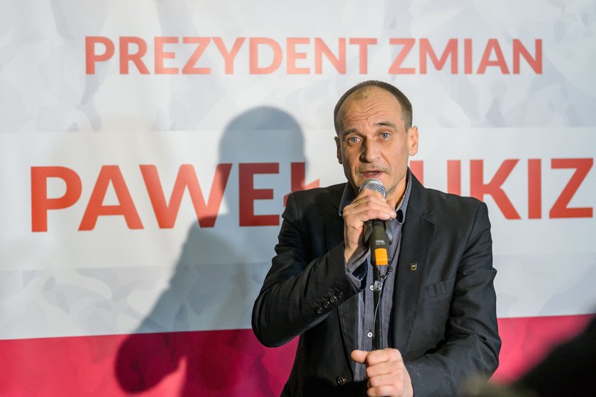 Paweł Kukiz, były wokalista zespołu Piersi i kandydat na prezydenta.