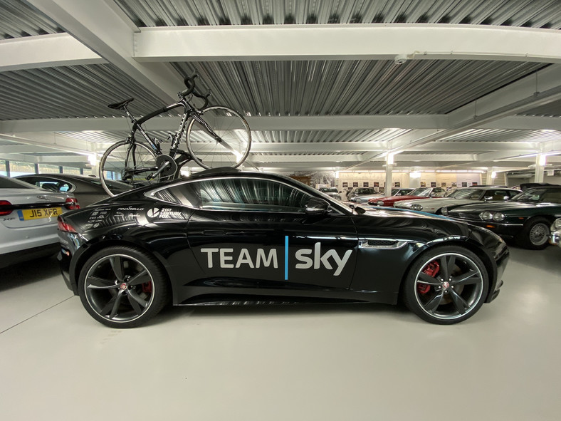 Jaguar F-Type R SVO for Team Sky