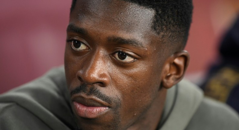 Ousmane Dembele has been out for Barca with a hamstring injury since the opening day of the season